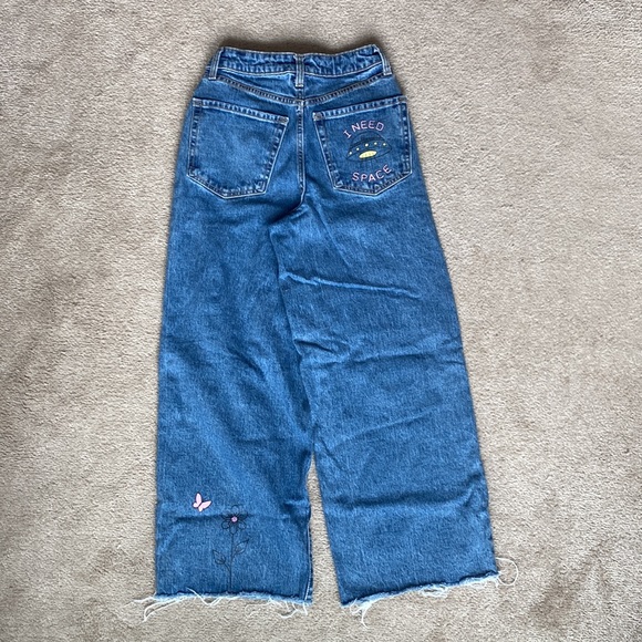 Wild Fable Highest Rise Wide Leg Ankle Jean - Picture 6 of 8